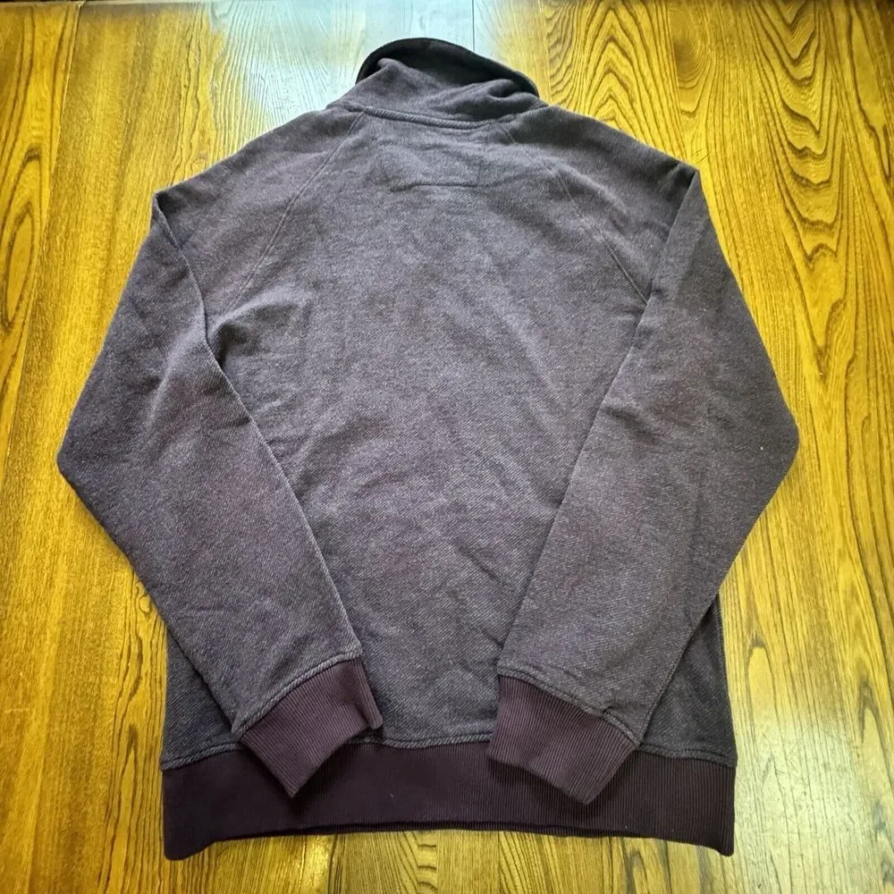 NWT Banana Republic Burgundy Shawl Collar Pullover‎ Sweater Men's Size M